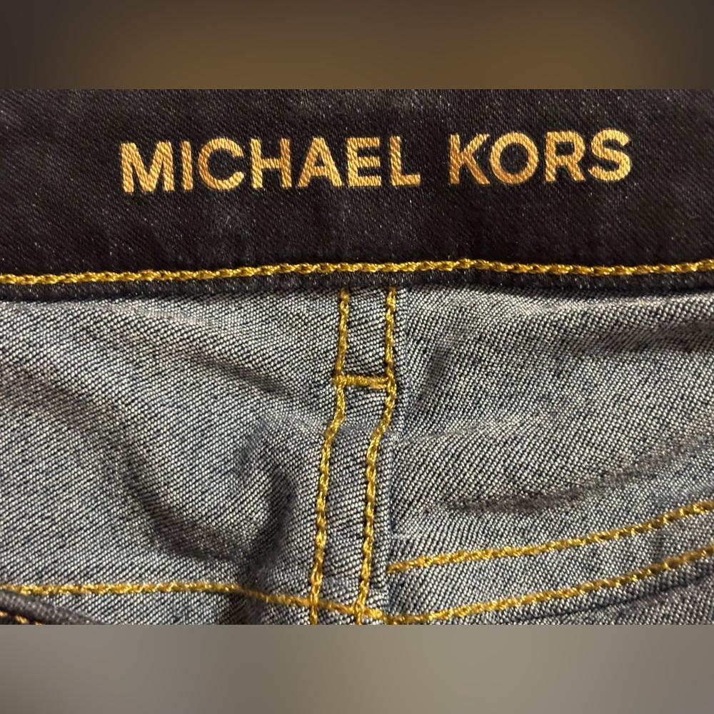 Michael Kors Dark Blue Skinny Jeans - Picture 8 of 9